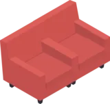 2 seat sofa